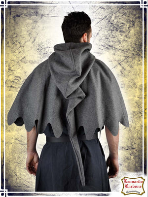 Wool Hood Hoods Leonardo Carbone Grey