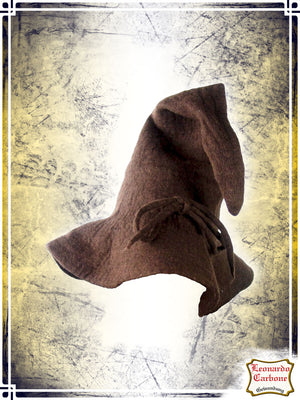 Wizard Hat Coifs & Hats Leonardo Carbone Brown