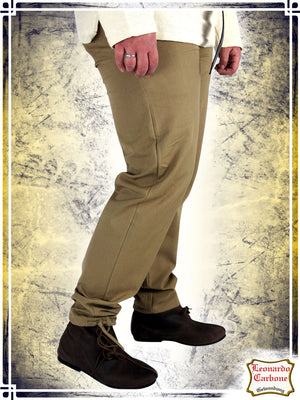 Arvo Pants Pants Leonardo Carbone Small Sand