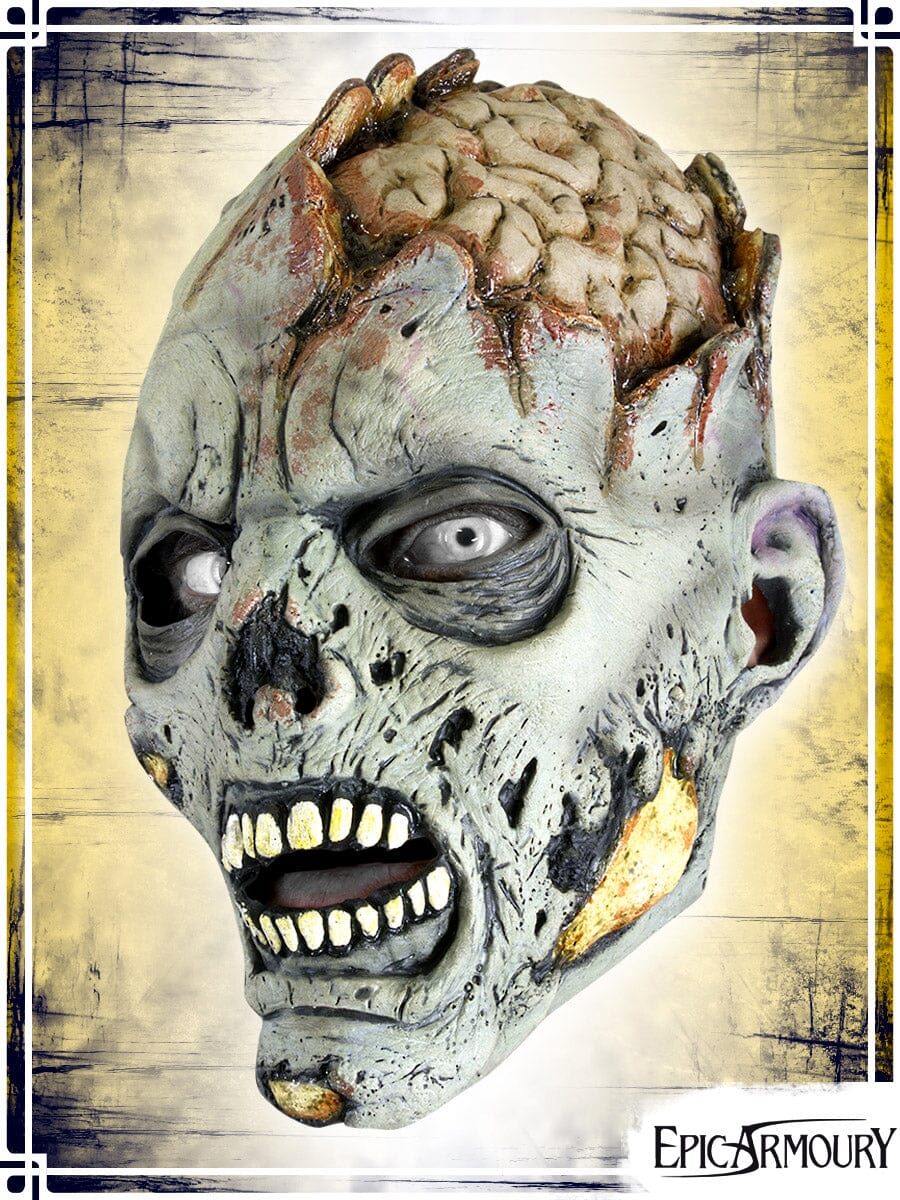 Open Brain Zombie Mask (Medium) – Les Artisans d'Azure