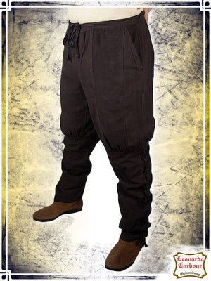 Pirate Pants Pants Leonardo Carbone Medium Brown