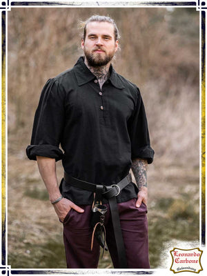 Gontrand Shirt Shirts Leonardo Carbone Small Black