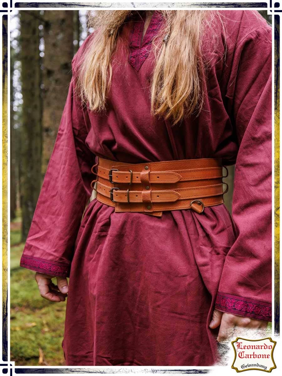 Tunic Long Sleeves with Trims Halvor Tunics Leonardo Carbone