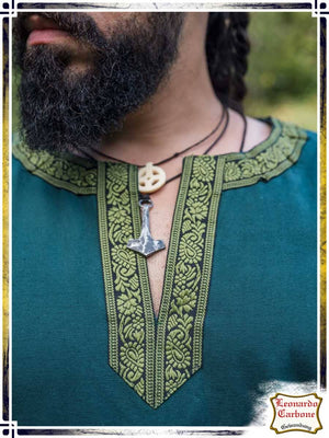 Tunic Long Sleeves with Trims Halvor Tunics Leonardo Carbone