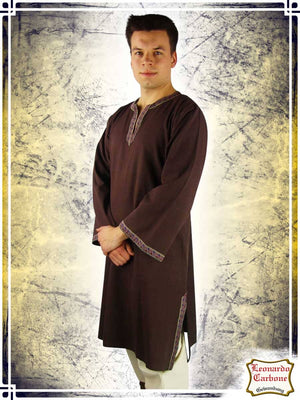 Tunic Long Sleeves with Trims Halvor Tunics Leonardo Carbone