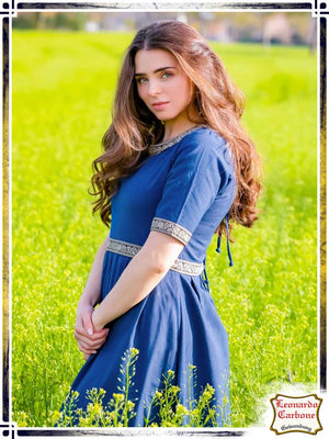 Malorie Dress Dresses Leonardo Carbone XSmall Blue