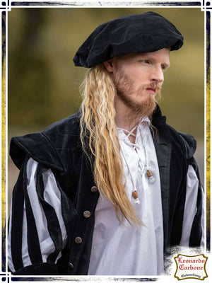 Velvet Beret Coifs & Hats Leonardo Carbone