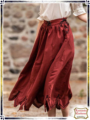 Skirt with Embroidery Skirts & Pants Leonardo Carbone