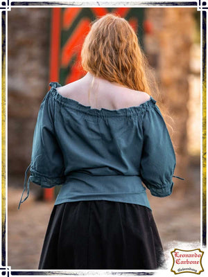 Eleanor Blouse Blouses & Tunics Leonardo Carbone XSmall Blue