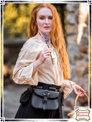 Blouse with Frill Blouses & Tunics Leonardo Carbone