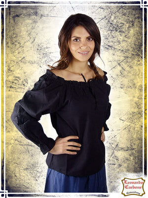 Blouse with Frill Blouses & Tunics Leonardo Carbone