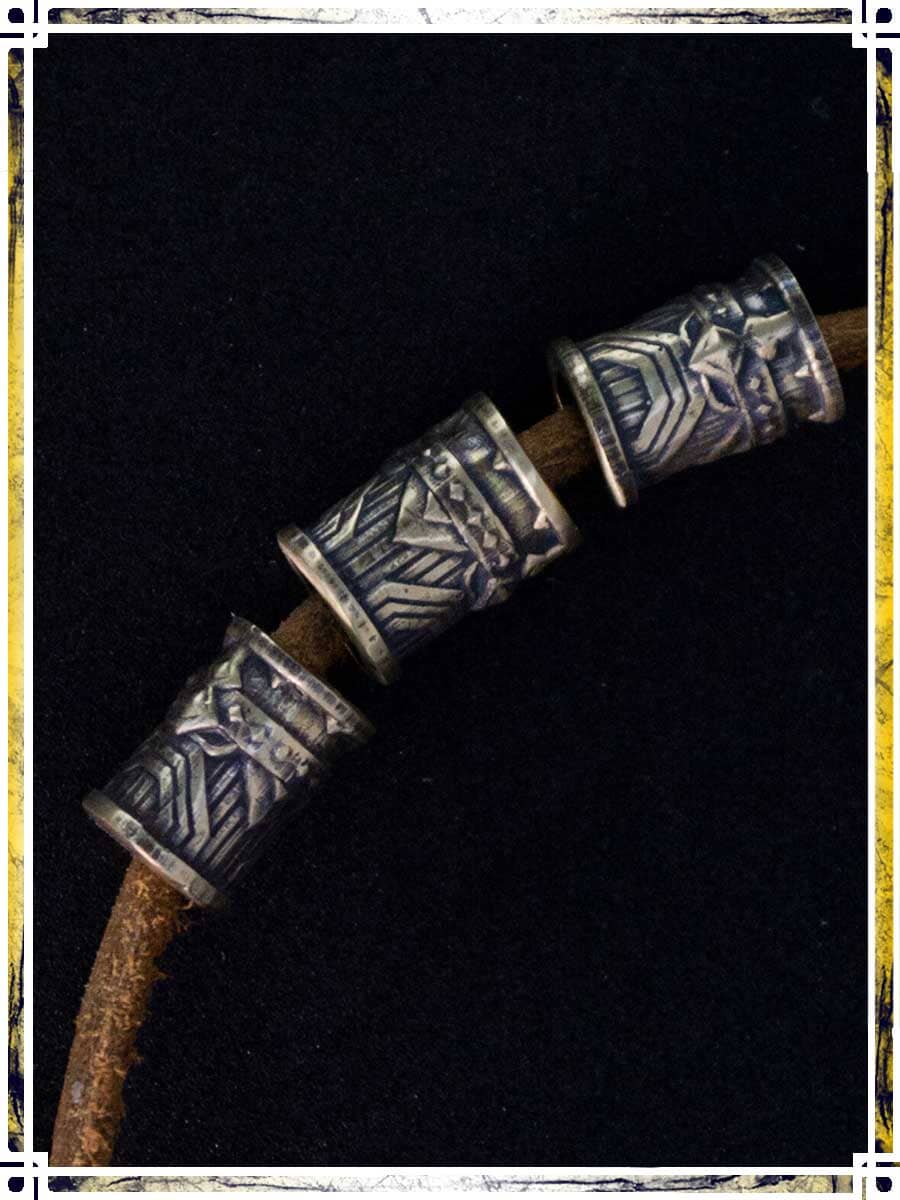 Bead - Dwarven Ancestor Jewelry Copper Raven
