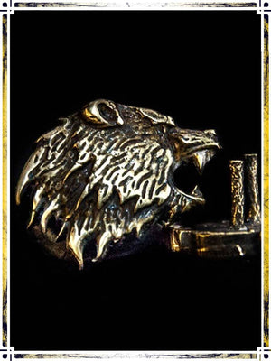 Concho - Roaring Bear Reenactment Hardware Copper Raven