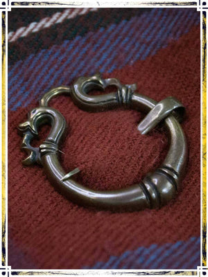 Fibula - Dragons Fibulas & Brooches Copper Raven