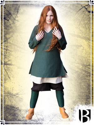 Short Tunic Frekja Blouses & Tunics Burgschneider Green Small