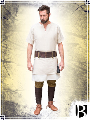 Short Sleeves Tunic Aegir Tunics Burgschneider Hemp Small