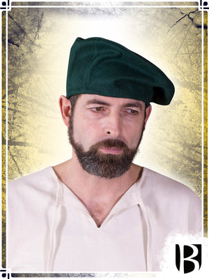 Wool Beret Harald Coifs & Hats Burgschneider Green Small