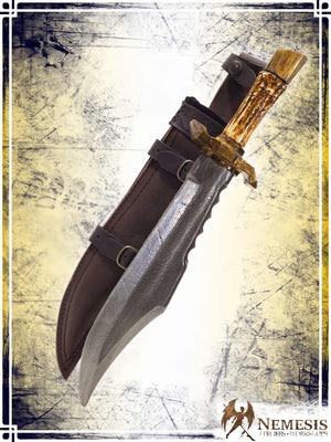 Athena Scabbard - Bowie Knife Deluxe Scabbards Ateliers Nemesis - Athena
