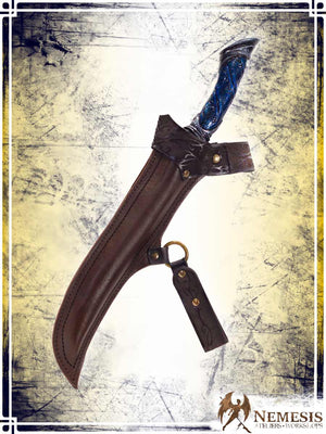 Athena Scabbard - Elven Knife Deluxe Scabbards Ateliers Nemesis - Athena