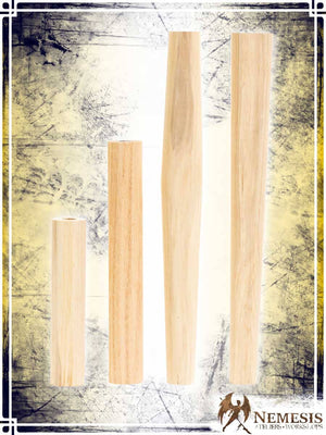 Hardwood double conical handle - Nemesis Latex Weapons Supplies Ateliers Nemesis - Artisan