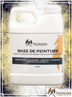 Latex paint base - 473 ml - Nemesis Latex Weapons Supplies Ateliers Nemesis - Artisan