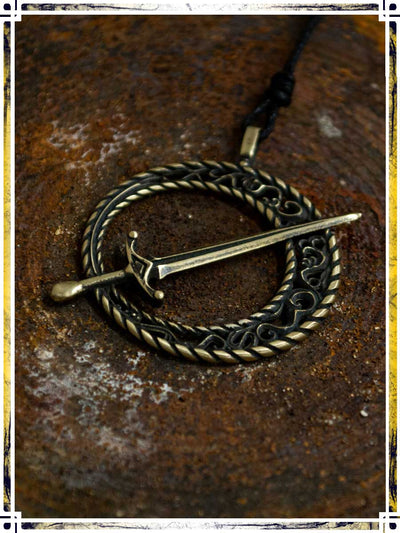Pendant - Blade of the Darkmoon - Elden Ring Jewelry Copper Raven 