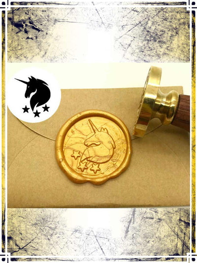Wax Seal Stamp - Unicorn Wax Seals Importation privée 