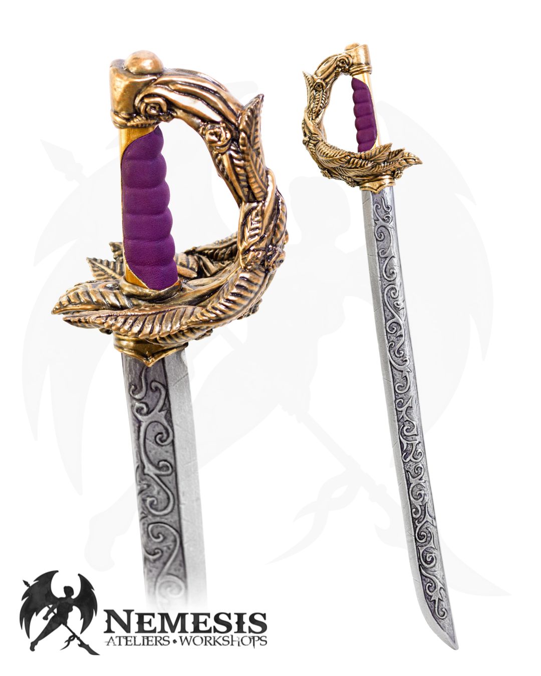 Custom LARP Ornate Phoenix Saber