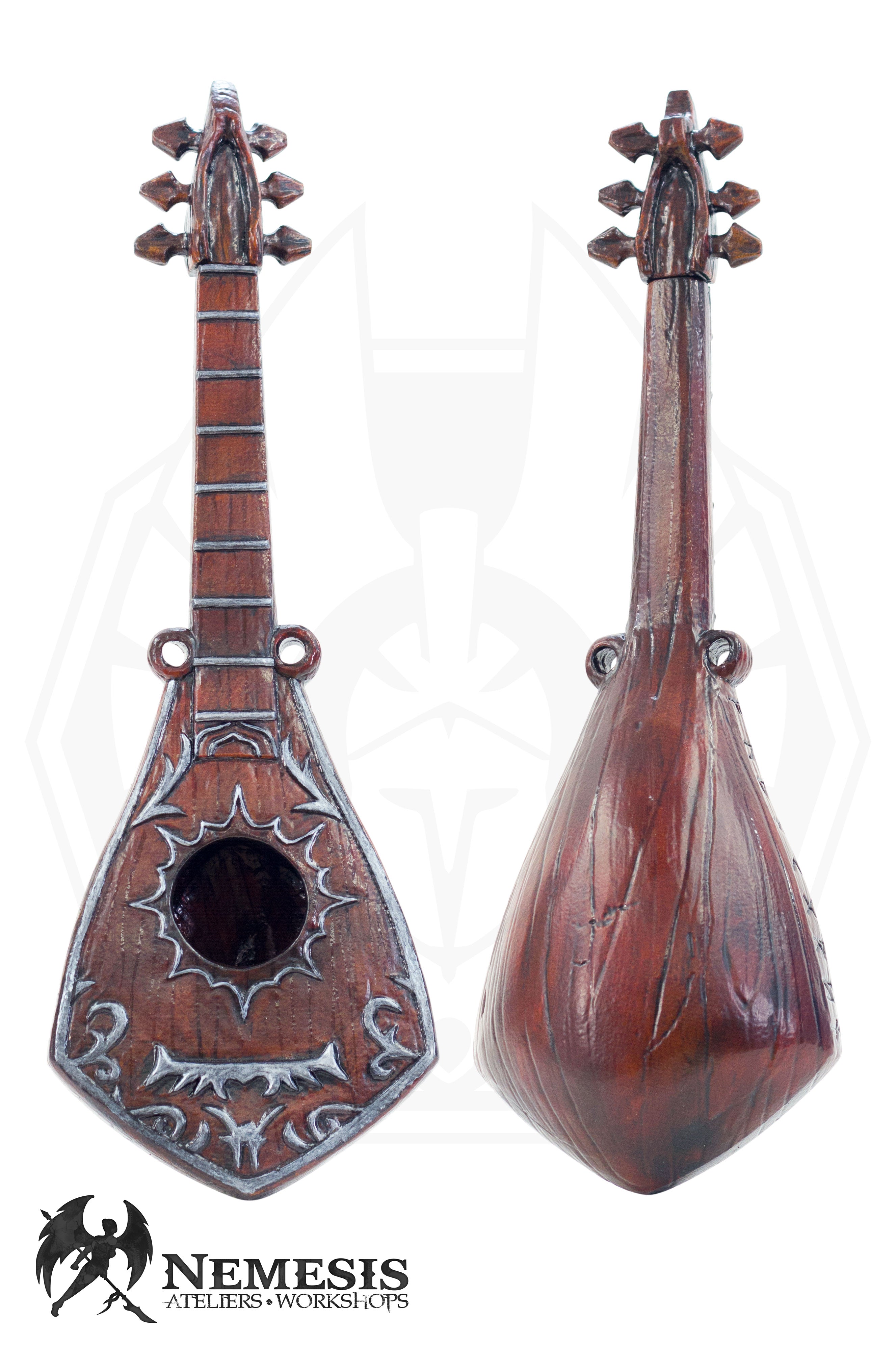 Custom LARP Lute Instrument Prop