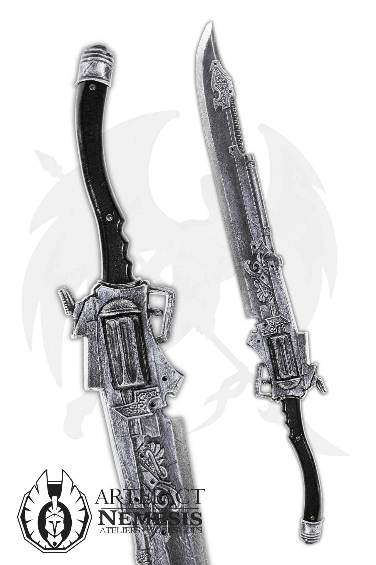 Custom LARP Gun Slayer Sword