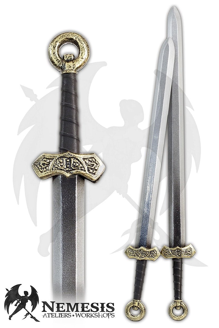 Custom LARP Ring Pommel Asian Sword