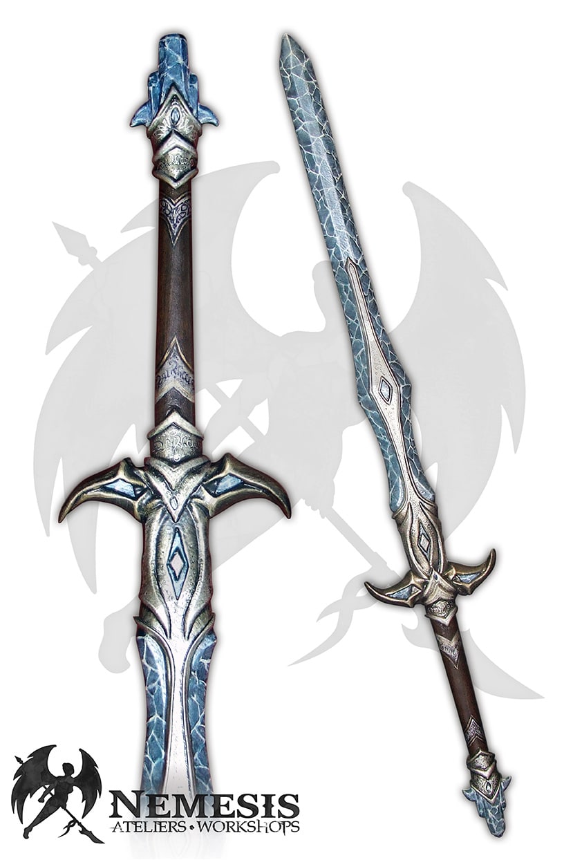 Custom LARP Eldar Elf Ice Sword