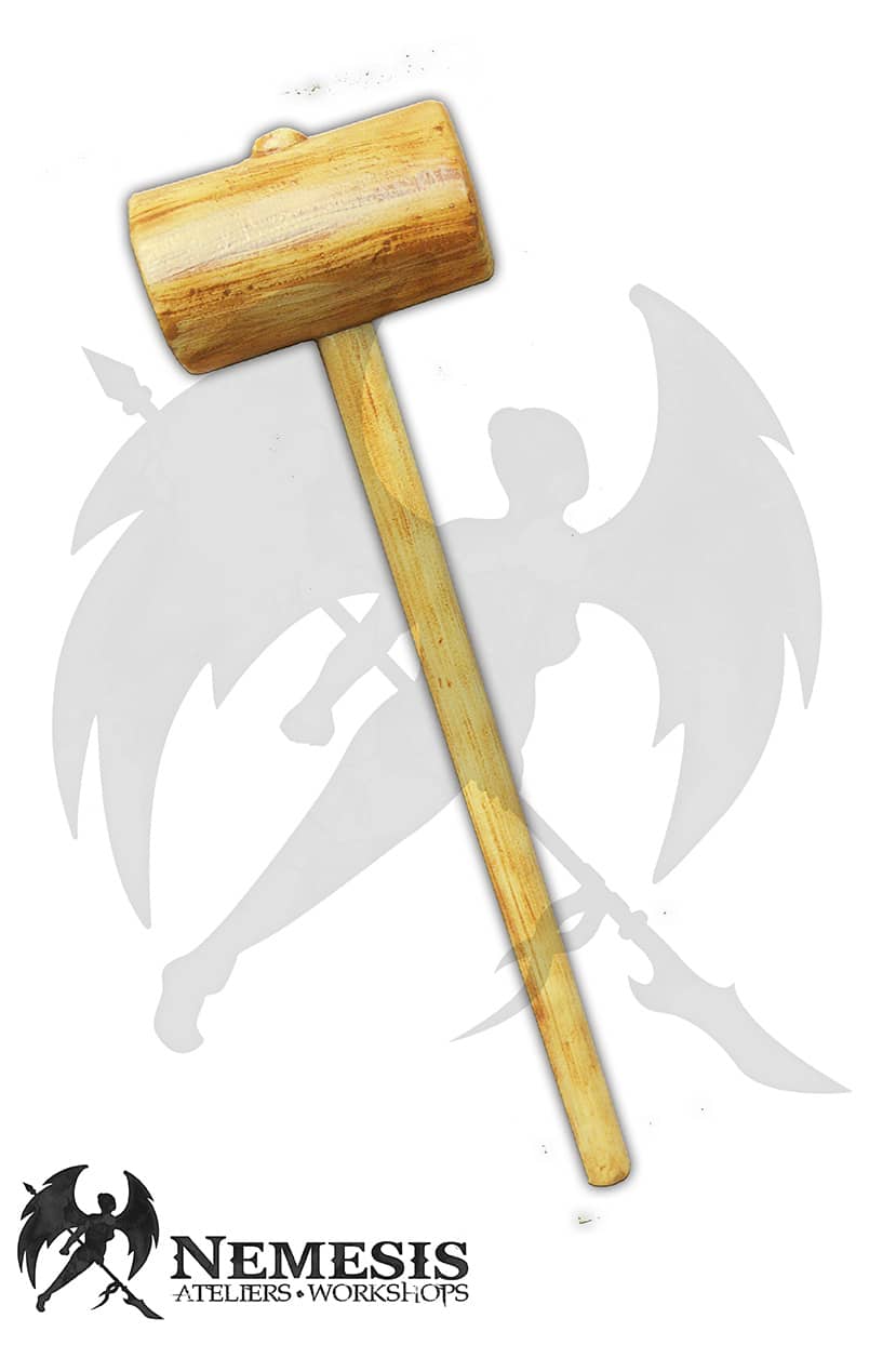 Custom LARP Kitchen Butcher Mallet Props