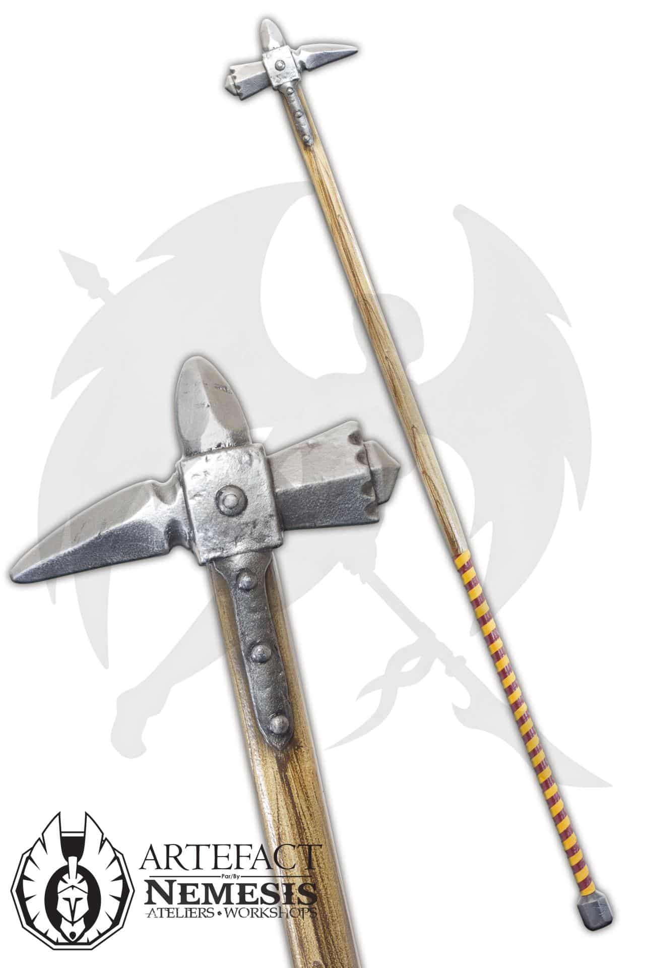 Custom LARP Lucerne Hammer Beaux Bastard