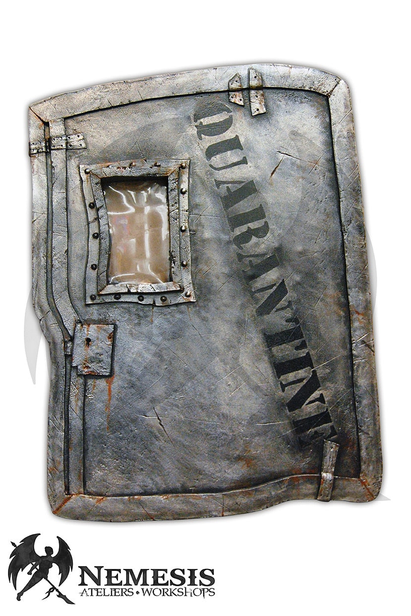 Custom LARP Riot Shield Post-Apocalyptic