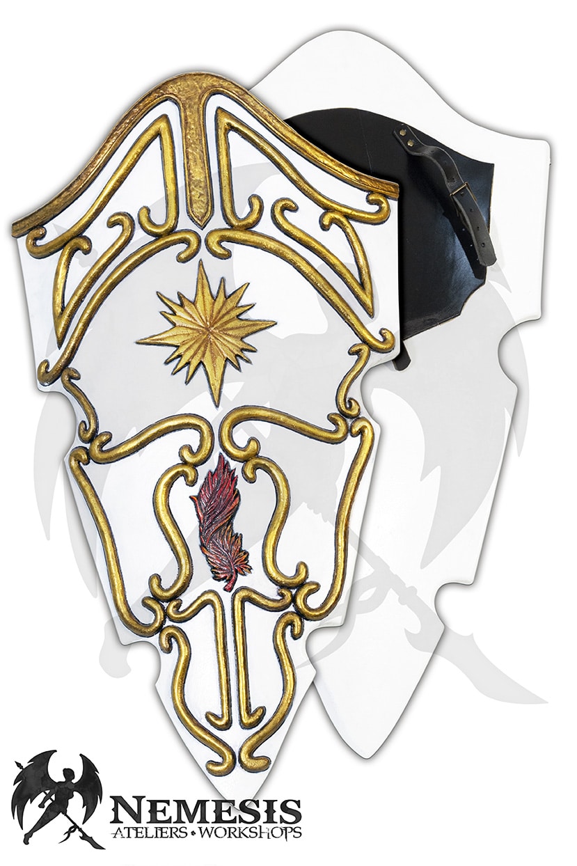 Custom LARP Star Feather Shield