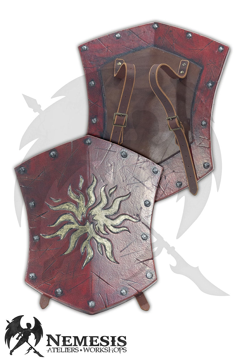 Custom LARP Buckler Shield of the Sun