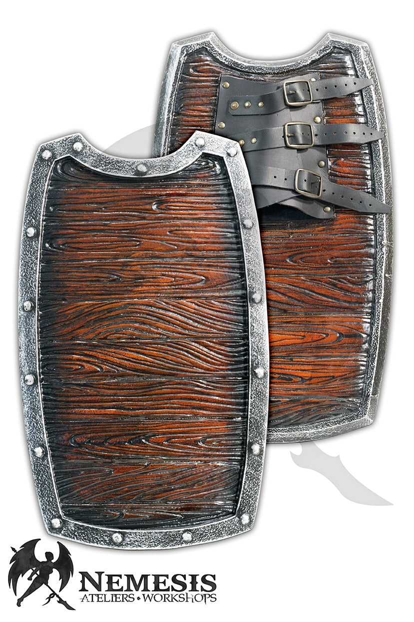 Custom LARP Wood Small Shield Buckler