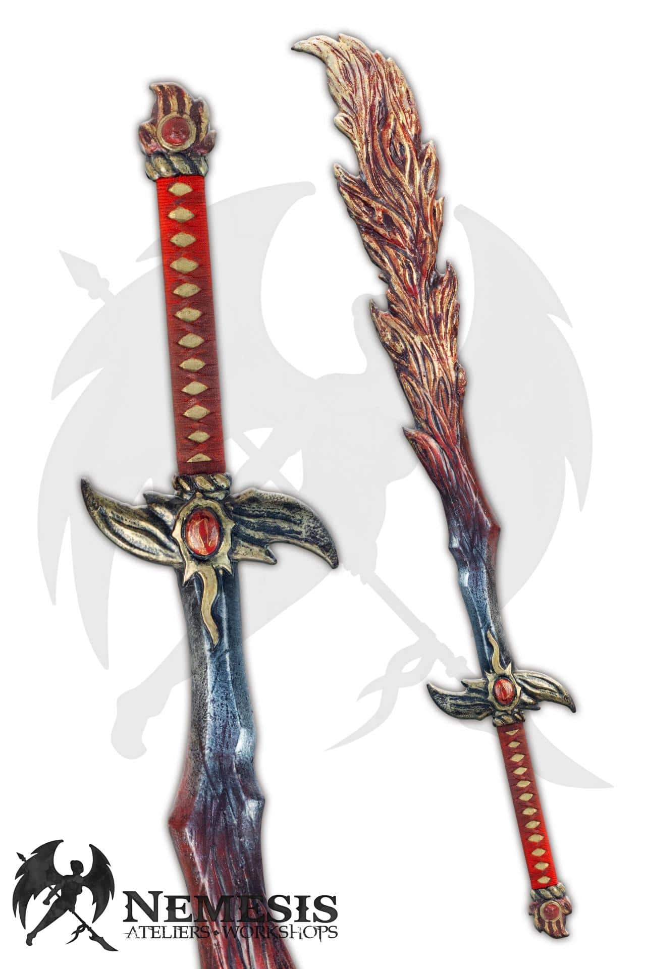 Custom LARP Sword of Fire