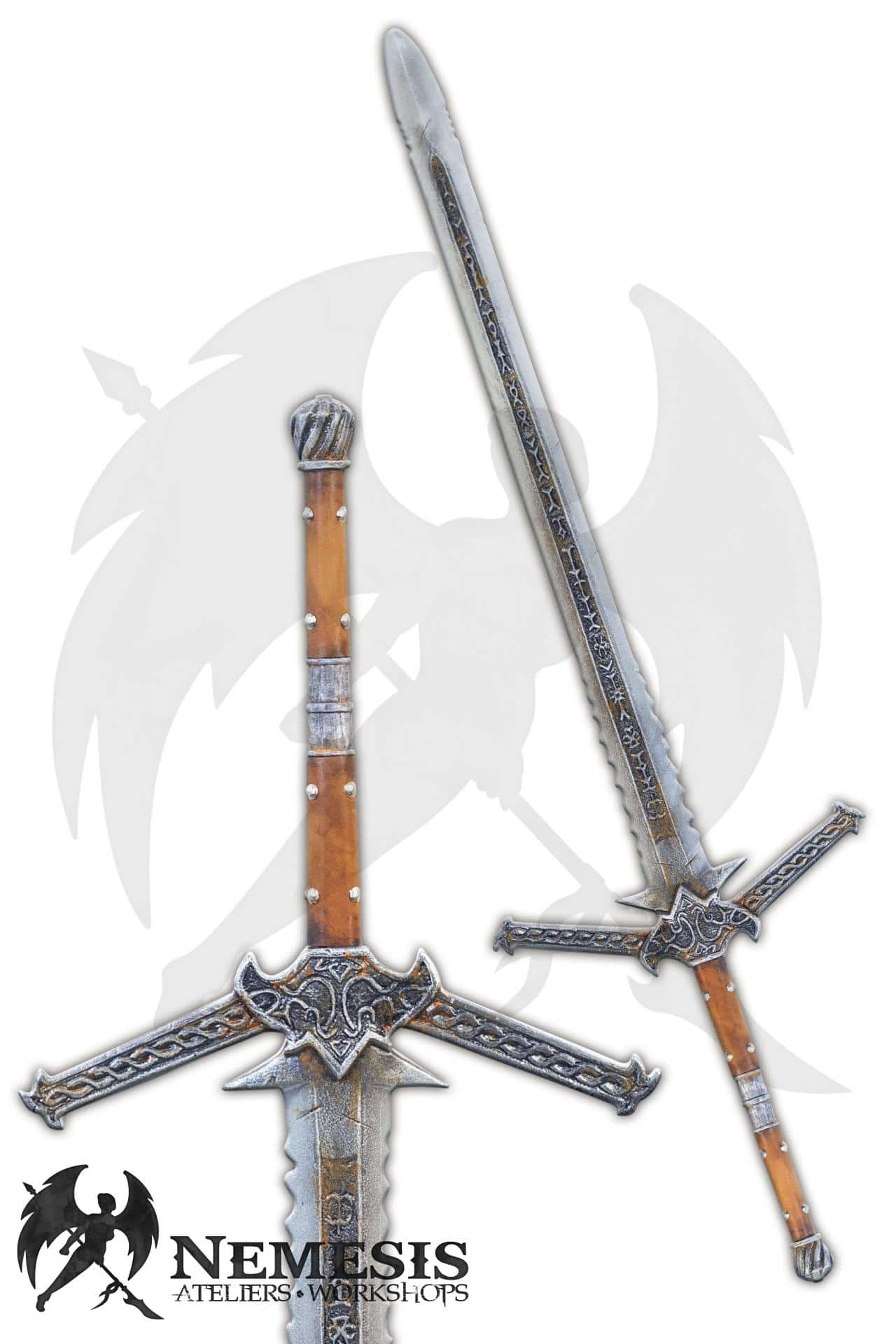 Custom LARP Two Hand Large Sword