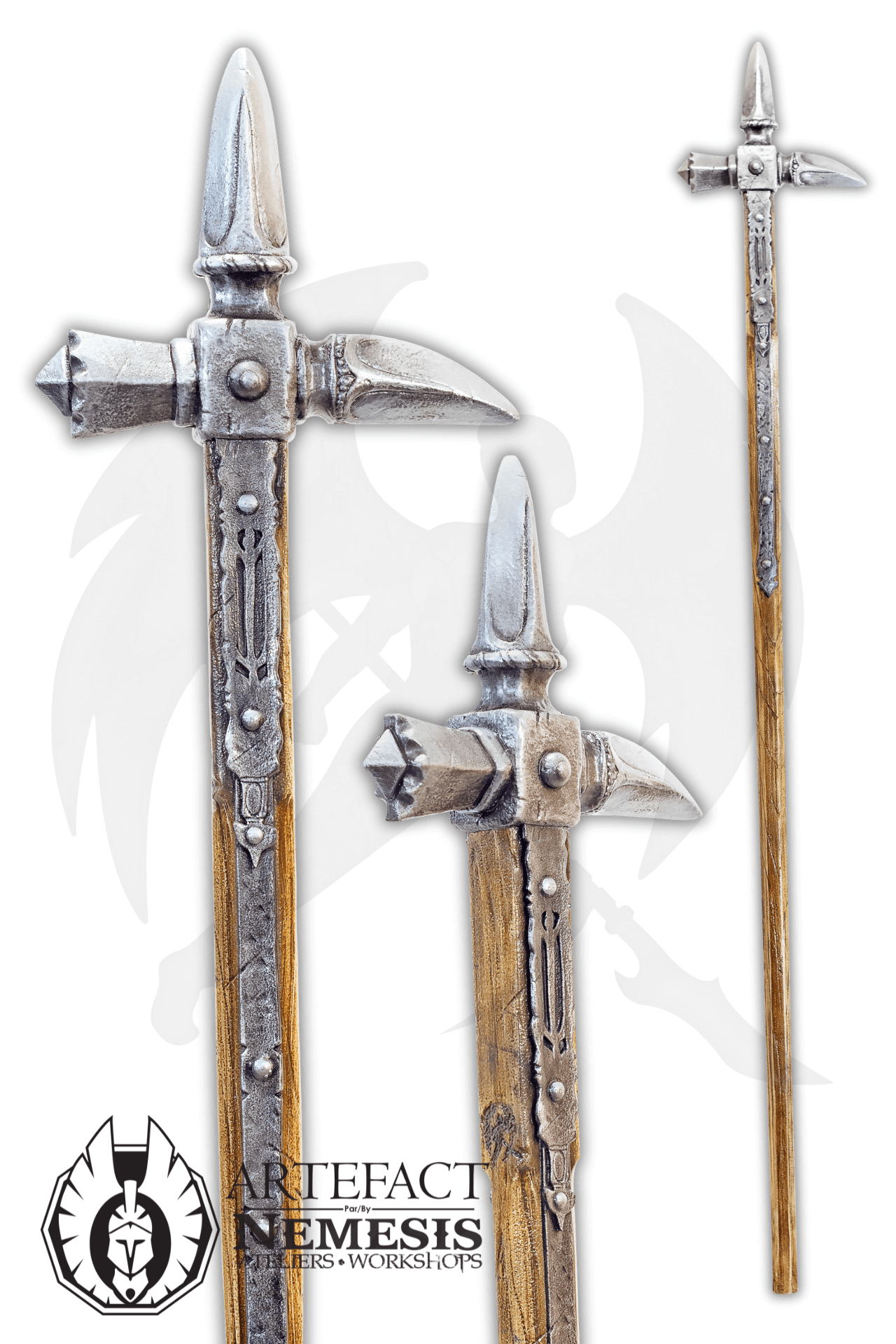 Custom LARP Lucerne Hammer Polearm