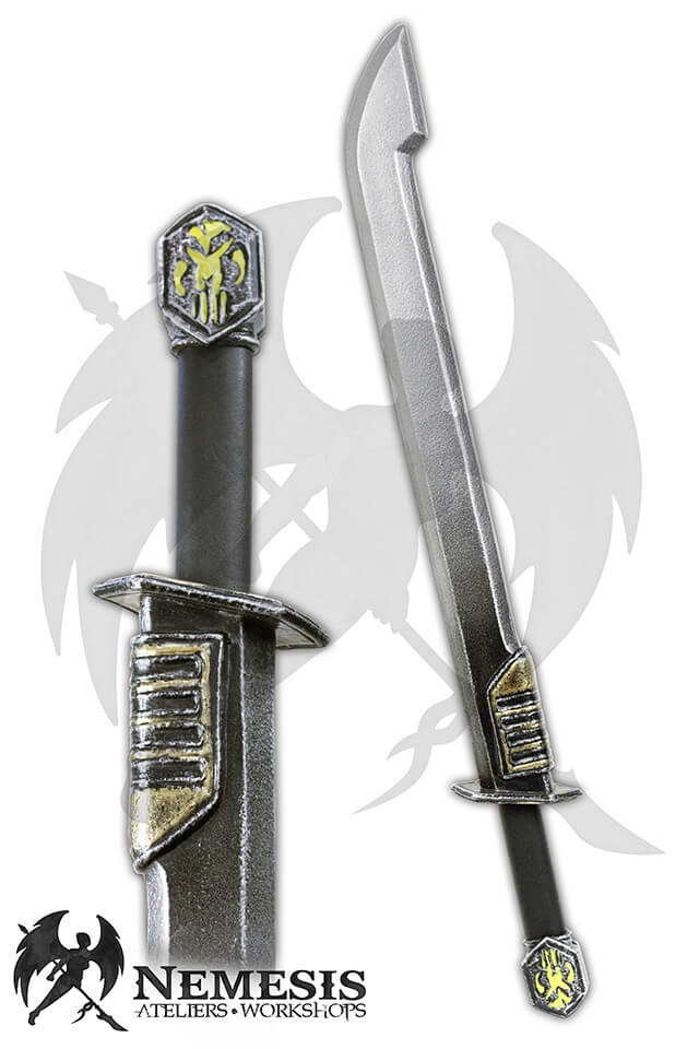 Custom LARP Mandalorian Vibroblade Cosplay Sword