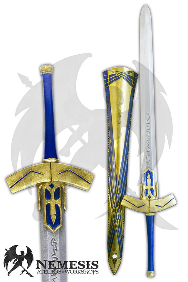 Custom LARP Cosplay Sword with Scabbard