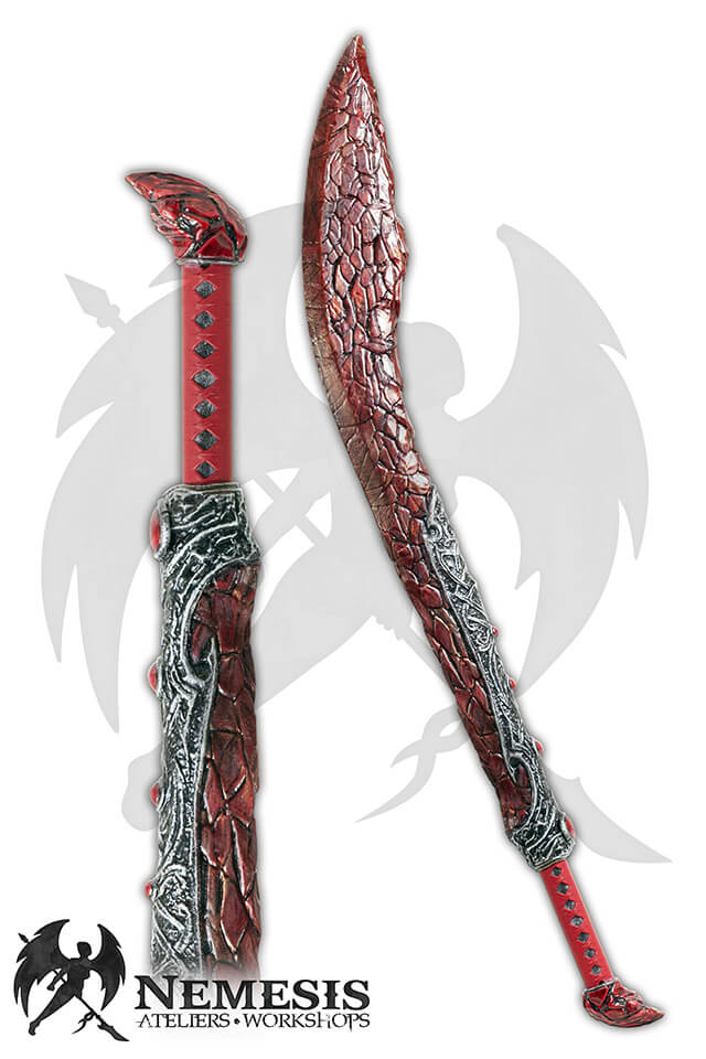 Custom LARP Rubis Scimitar