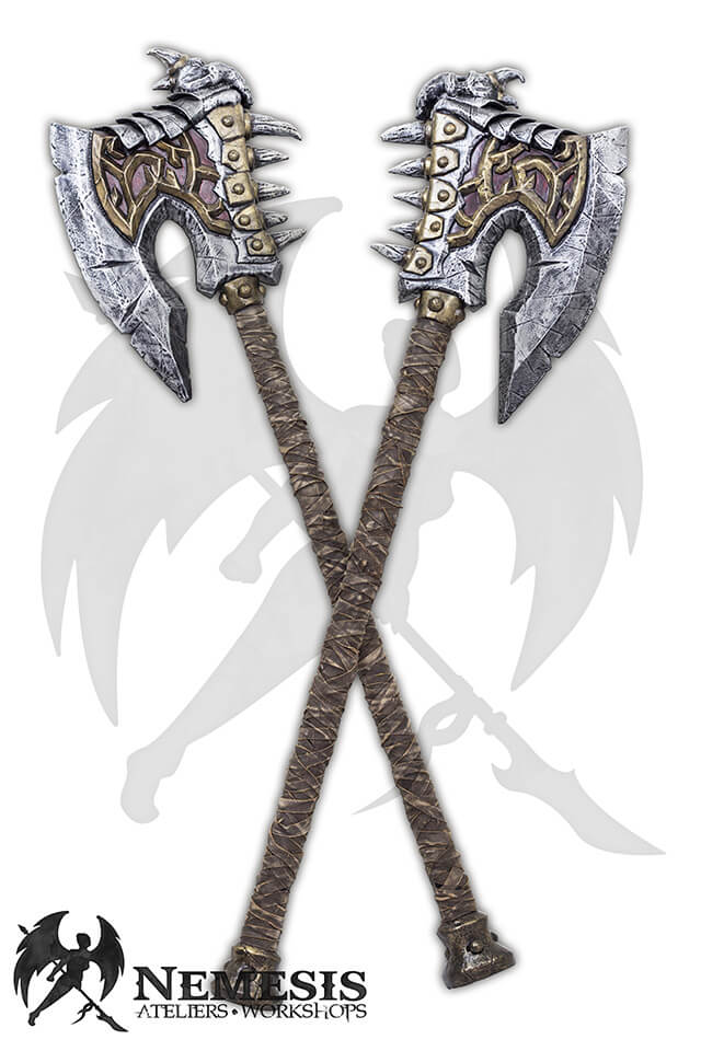 Custom LARP Great Tribal Axes