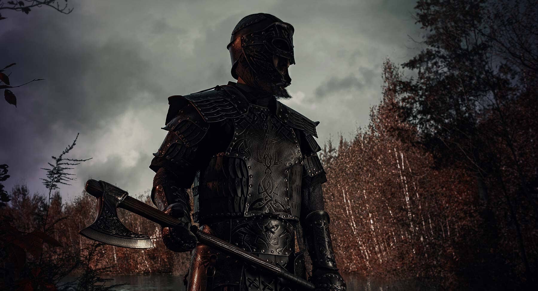 Ashen Viking Armor