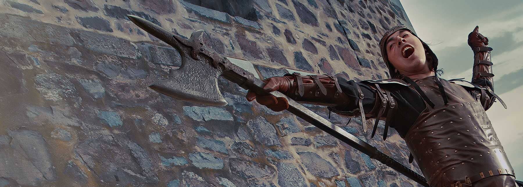 LARP Polearms | Medieval Fantasy Spears, Halberds & Scythes – Les ...