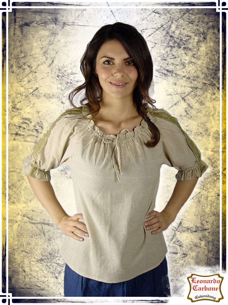 Sandra Blouse Blouses & Tunics Leonardo Carbone Natural 2XLarge 