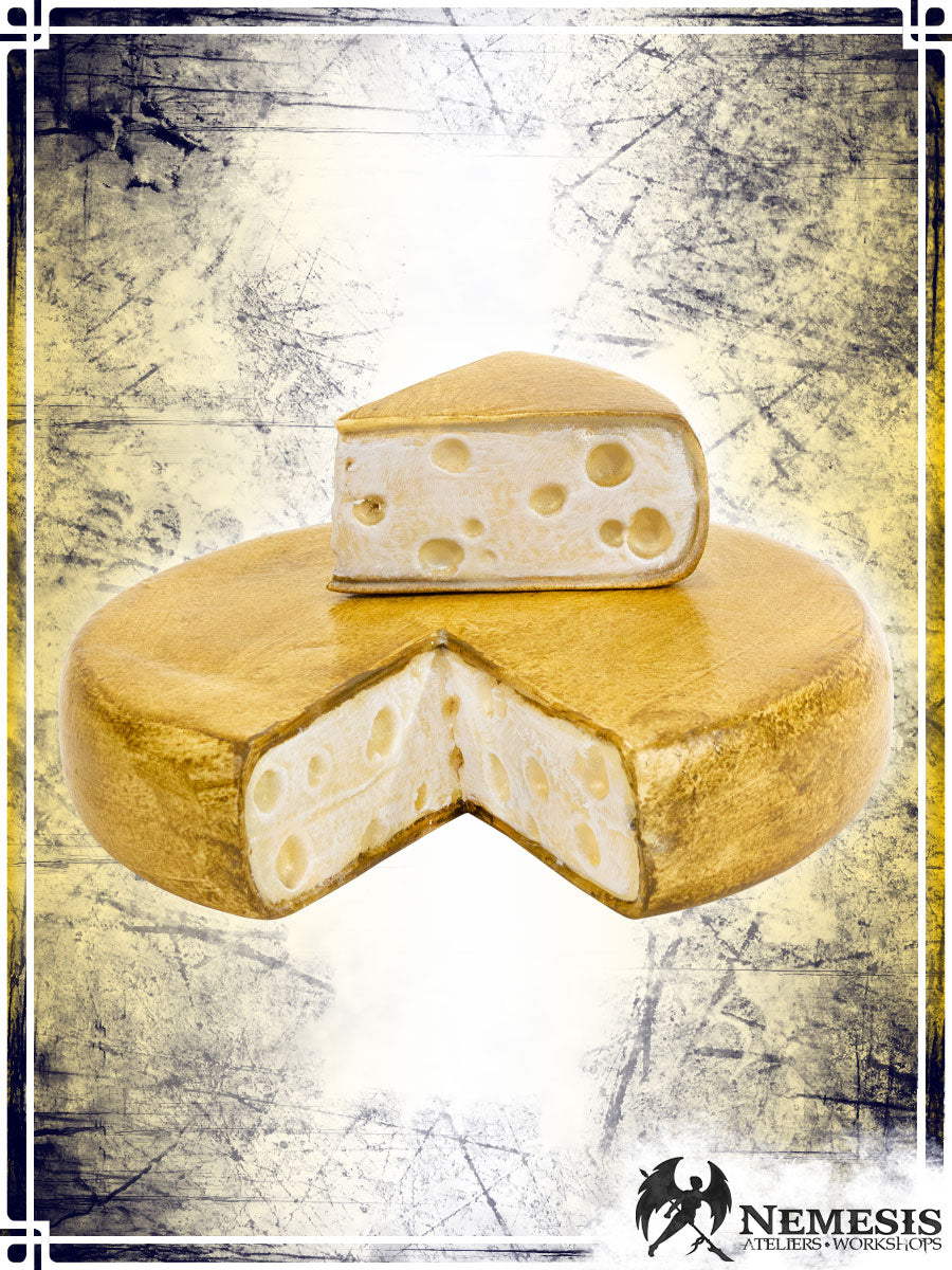 Wheel of Swiss cheese