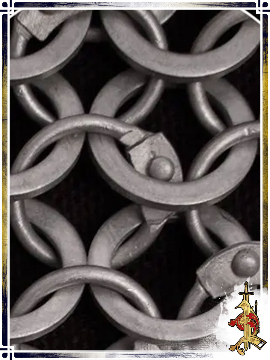 Legging Pair Aluminium Chainmail – 10mm 16ga